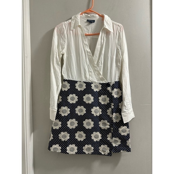 🔴ModCloth Au Contraire Twofer‎ Wrap Dress - Picture 2 of 11